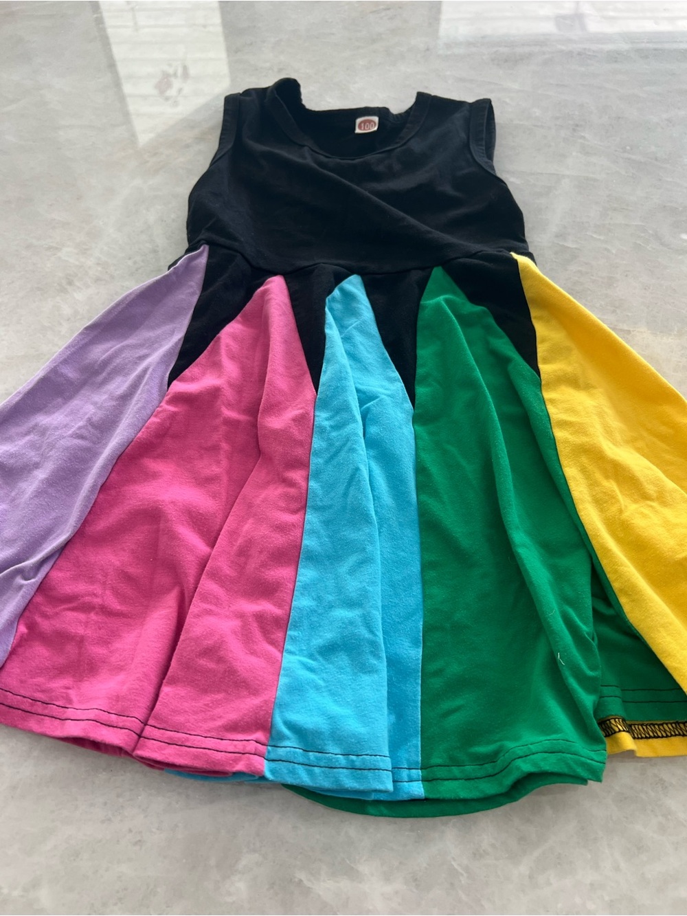 Amazon rainbow twirl dress, 3-4t
